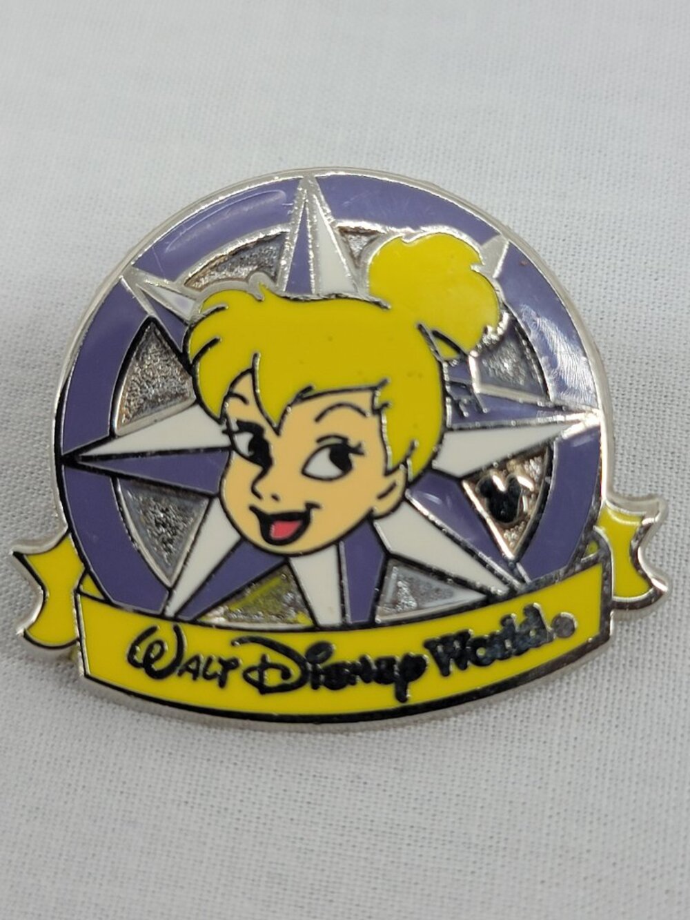 DISNEY Pin Trading ~ Compass Series ~ Tinker Bell 2/5 ~ Hidden Mickey ~2012~P09